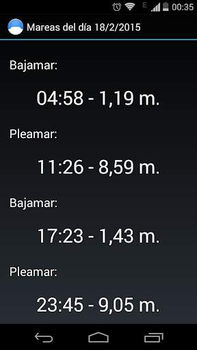 Tabla de Mareas - Las Grutas screenshot 4