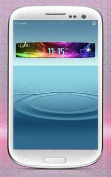 Colorful Clock Weather Widget screenshot 5