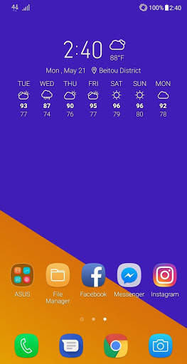 ASUS Weather 4 تصوير الشاشة