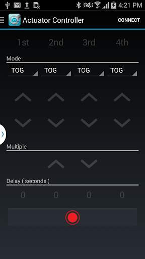 Wi-Fi Actuator Control App screenshot 2