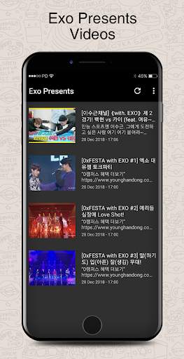 Exo Songs Lyrics & Wallpapers screenshot 16