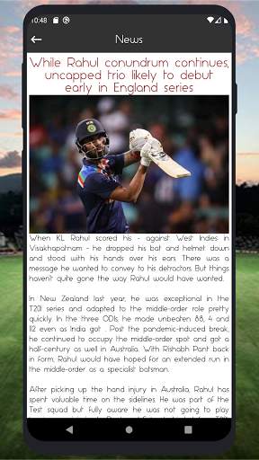 Cricket Live Score 2021 screenshot 6