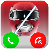 Fake Call From Power-Ranger icon