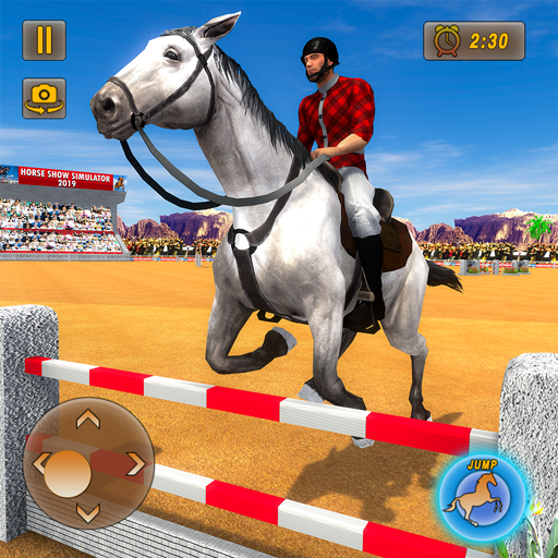 Mounted Horse Show 3D Game: Horse Jumping 2019 icon