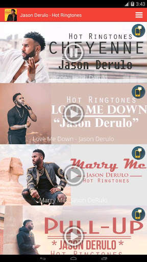 Jason Derulo - Hot Ringtones screenshot 1
