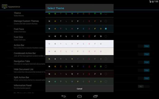 DroidEdit (free code editor) screenshot 19