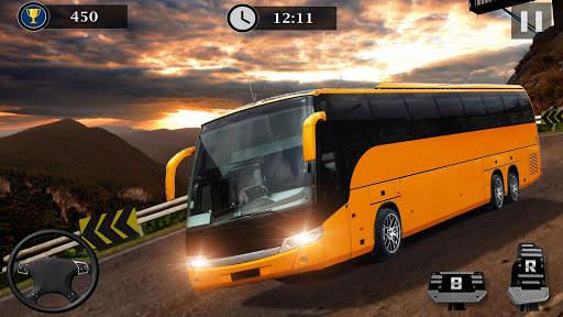 Uphill Off Road Bus Driving Simulator - Bus Games screenshot 11