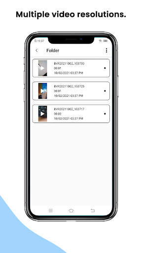 CCTV Camera Recorder : Mobile Camera as CCTV screenshot 5