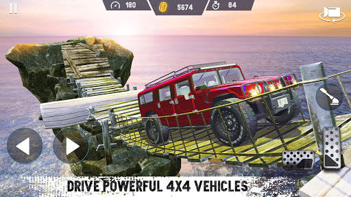 4x4 Car Drive 2022:Offroad Car screenshot 1