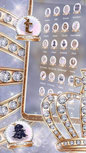 Diamond Crown Theme Launcher screenshot 3