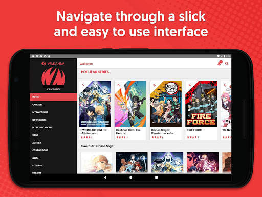 Wakanim for Android TV 13 تصوير الشاشة