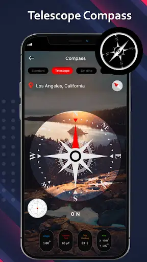 Digital Compass for Android скриншот 3