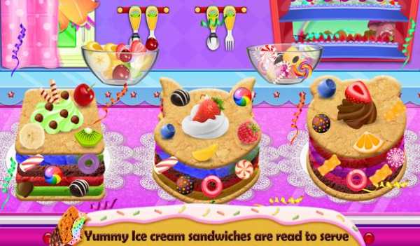 Sweet Ice Cream Sandwich Making Game screenshot 10
