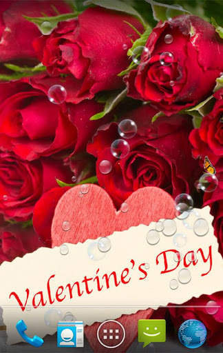 Valentine Live Wallpaper screenshot 1