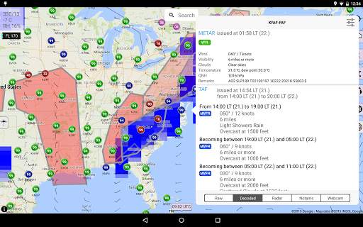 Sky MET - Aviation Meteo FREE 10 تصوير الشاشة