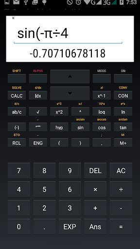 Scientific calculator fx-570MS screenshot 7