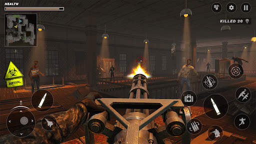 Target Undead 3D: Zombie Games screenshot 1