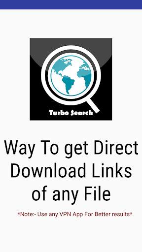 Turbo Search-Quickly find any file from internet 1 تصوير الشاشة