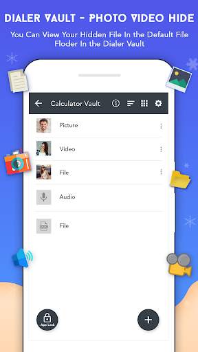 Dailer Lock - Hide Pictures And Videos screenshot 4