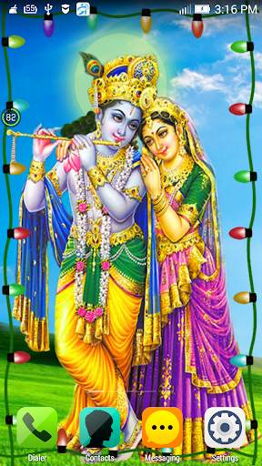 Lord Krishna Live Wallpaper screenshot 2