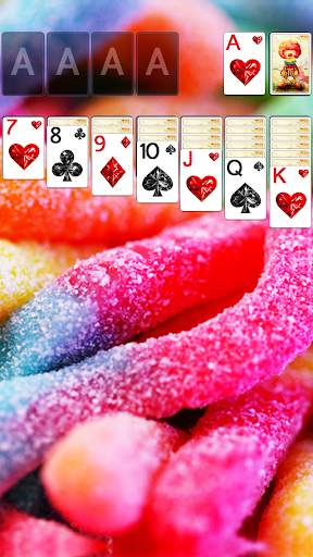 Solitaire Sweet Candy Theme screenshot 1