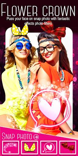 Flower Crown Photo Editor скриншот 4