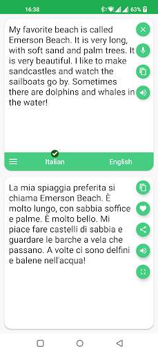 Italian - English Translator screenshot 2