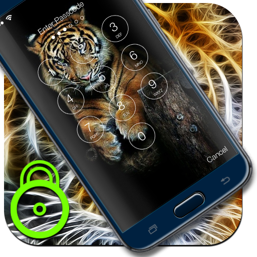 Tiger Eye Cat Screen Lock icon