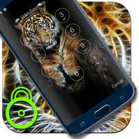 Tiger Eye Cat Screen Lock