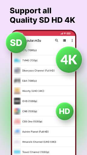 IPTV PLAYER 6 تصوير الشاشة