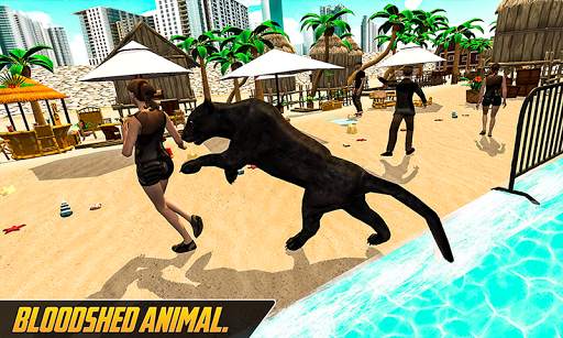Angry Black Wild Panther Simulator 2019 screenshot 2
