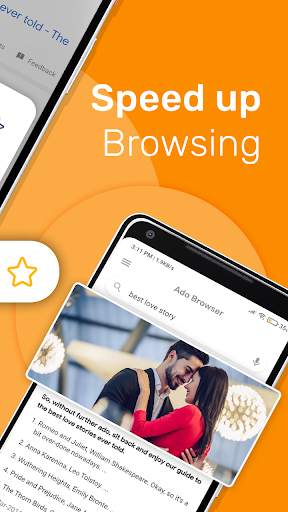 Ado Browser : fast, private & safe web browsing screenshot 4