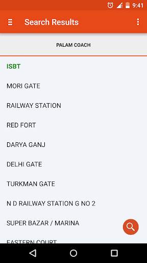 Delhi Bus Routes screenshot 4