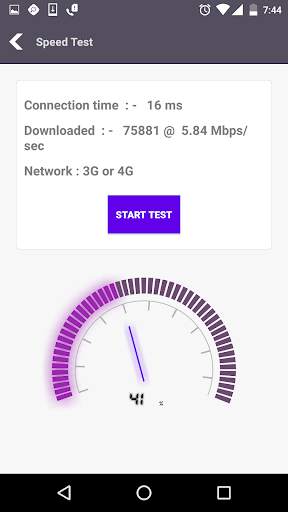 4G&VoLTE Speed check & booster screenshot 2