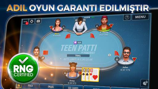 Pokerist'ten Teen Patti screenshot 1