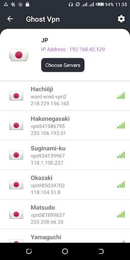 Ghost Vpn screenshot 3