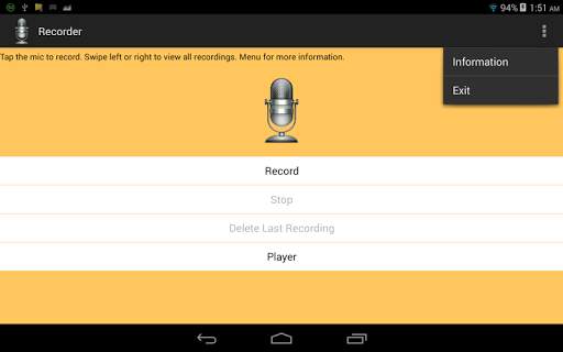 Fast Audio Recorder/Player screenshot 7