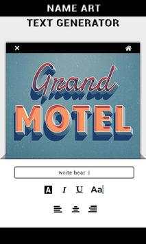Name Art - Text Generator screenshot 2