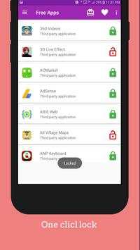 App Lock - Application locker 1 تصوير الشاشة