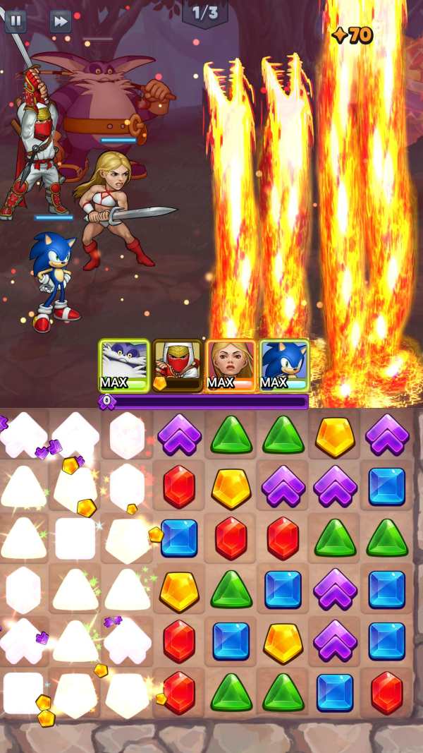 SEGA Heroes: Match 3 RPG Games with Sonic & Crew screenshot 5