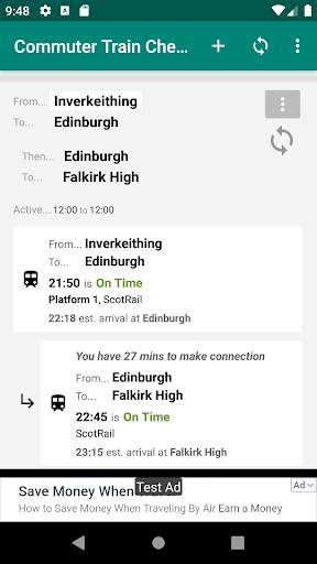 Commuter Train Check (Live Times & Journey Plan) screenshot 3