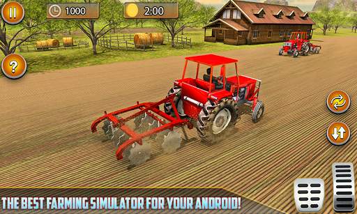 American Real Tractor Organic Farming Simulator 3D screenshot 3