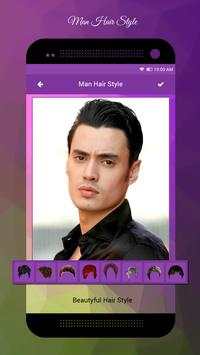 Man HairStyle Photo Editor screenshot 1