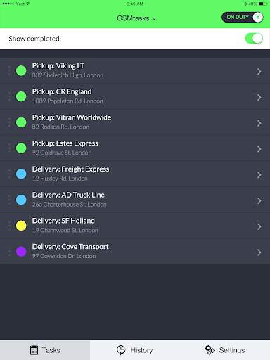 GSMtasks screenshot 1