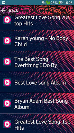 Slow Rock Music Mp3 screenshot 4