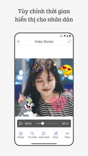 Chèn Sticker Vào Video (Chèn Nhãn Dán Lên Video) screenshot 3