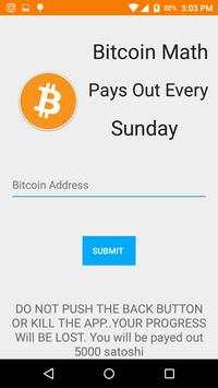 Bitcoin Math - Free Bitcoin! screenshot 4