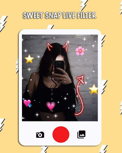 Sweet Snap Camera Lite - Snap Cat Face Camera screenshot 1