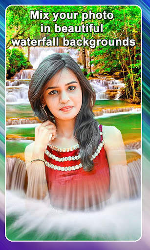 Waterfall Photo Blender -Mixer screenshot 2