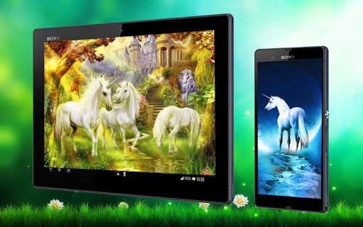 Magic Unicorn Live Wallpaper screenshot 5